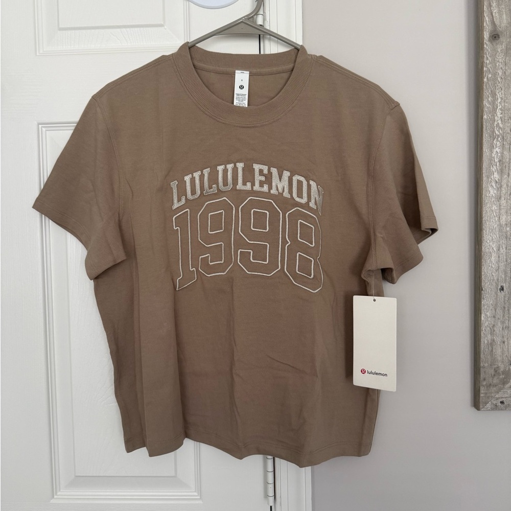 Lululemon Relaxed Fit Cotton Jersey Tee